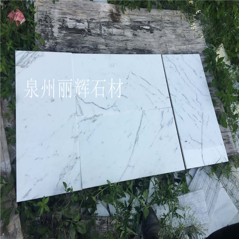 雪花白大理石石材圖片/雪花白大理石石材樣板圖 (3)