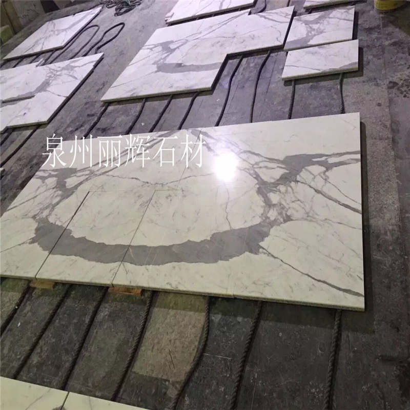 卡拉卡塔白大理石1公分1cm薄板圖片/卡拉卡塔白大理石1公分1cm薄板樣板圖 (2)