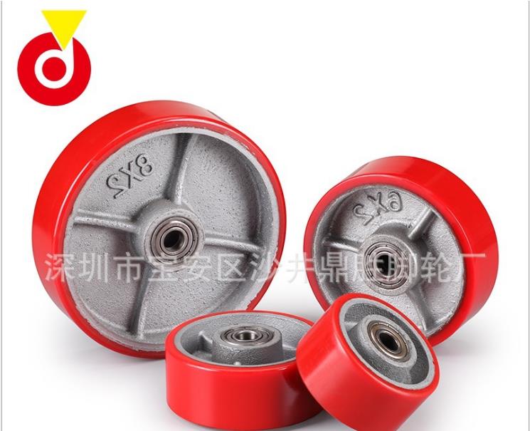 腳輪 廠家直銷金鼎鐵芯PU重型腳圖片/腳輪 廠家直銷金鼎鐵芯PU重型腳樣板圖 (2)