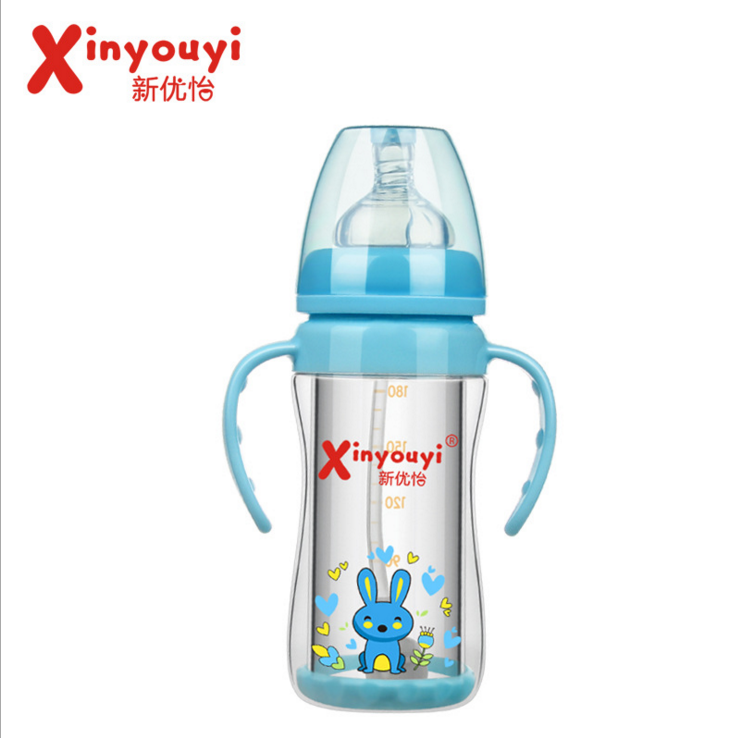 防摔玻璃奶瓶圖片/防摔玻璃奶瓶樣板圖 (2)