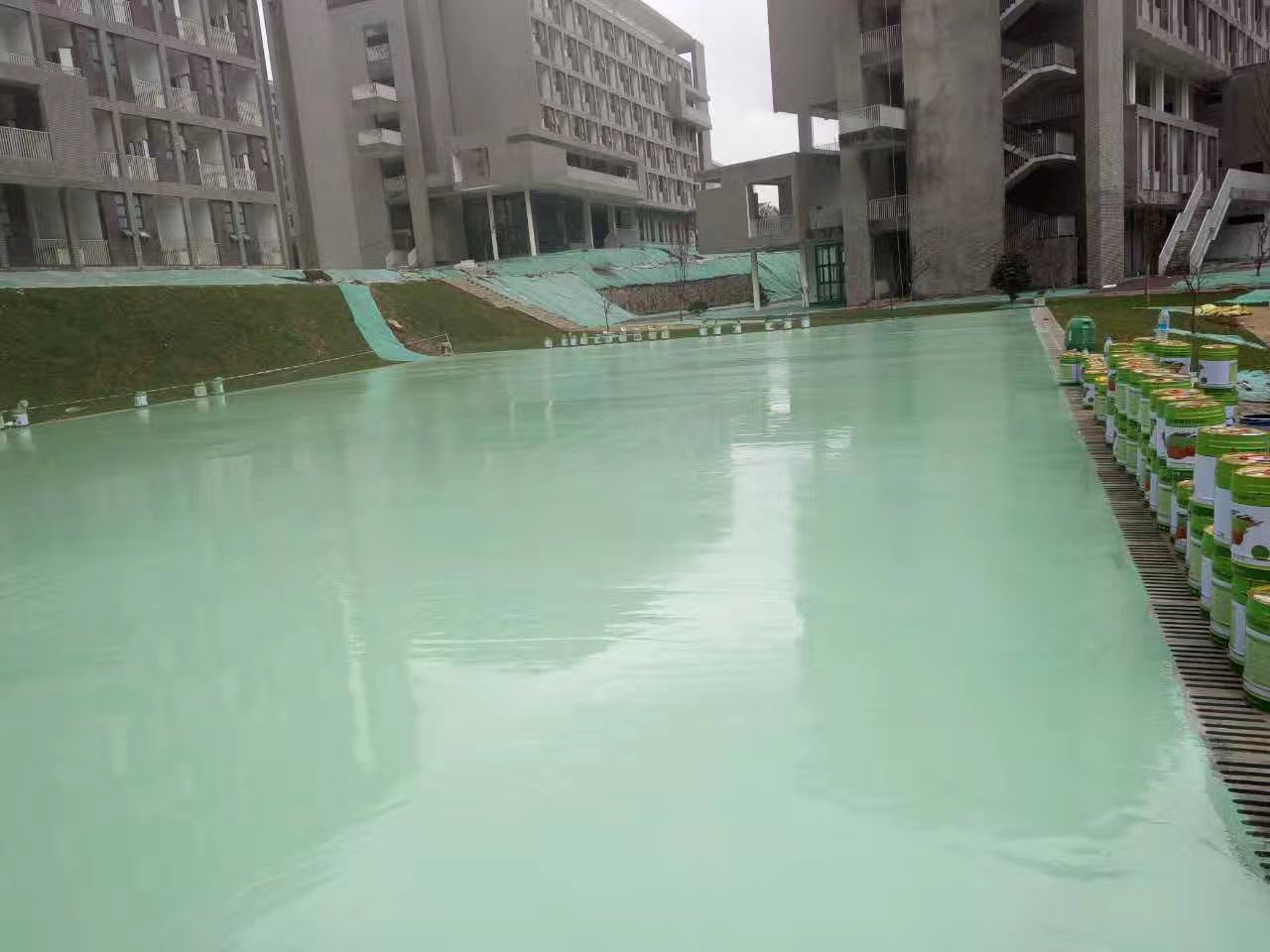 丙烯酸球場工程圖片/丙烯酸球場工程樣板圖 (1)