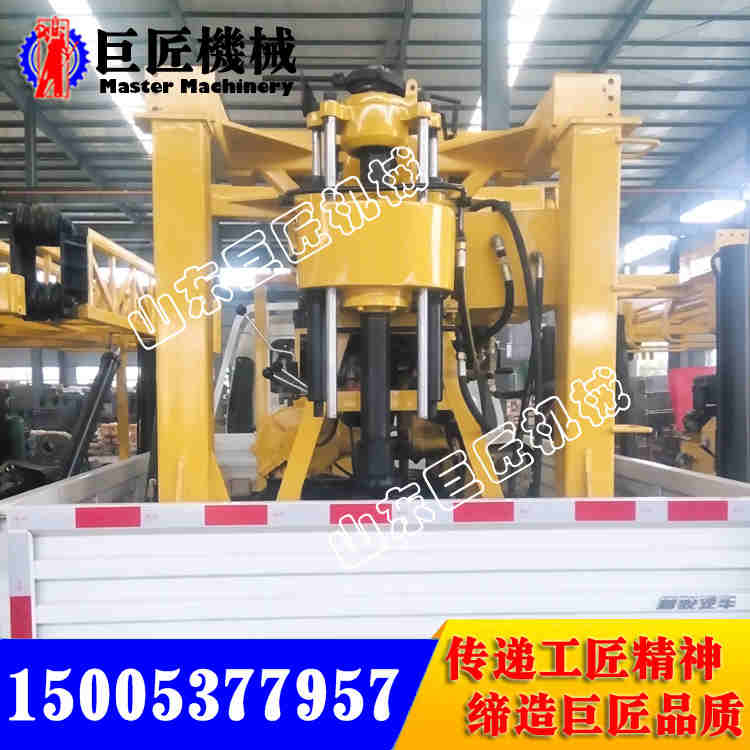 輕卡車載式地質(zhì)200米鉆探鉆機(jī)山東華夏巨匠XYC-200