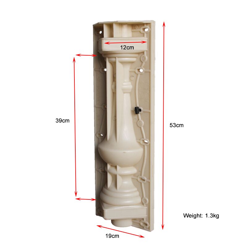 专业提供花瓶护栏模具 45.6cm高小肚花瓶模具 塑料模具批发  45.6cm高的小肚花瓶模具图片