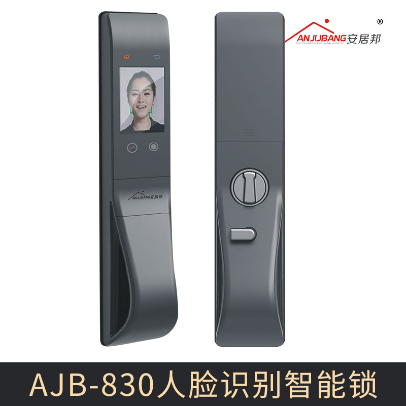 廠家直銷 AJB-830人臉識(shí)別智能鎖 人臉識(shí)別門鎖智能鎖 面部識(shí)別防盜鎖圖片