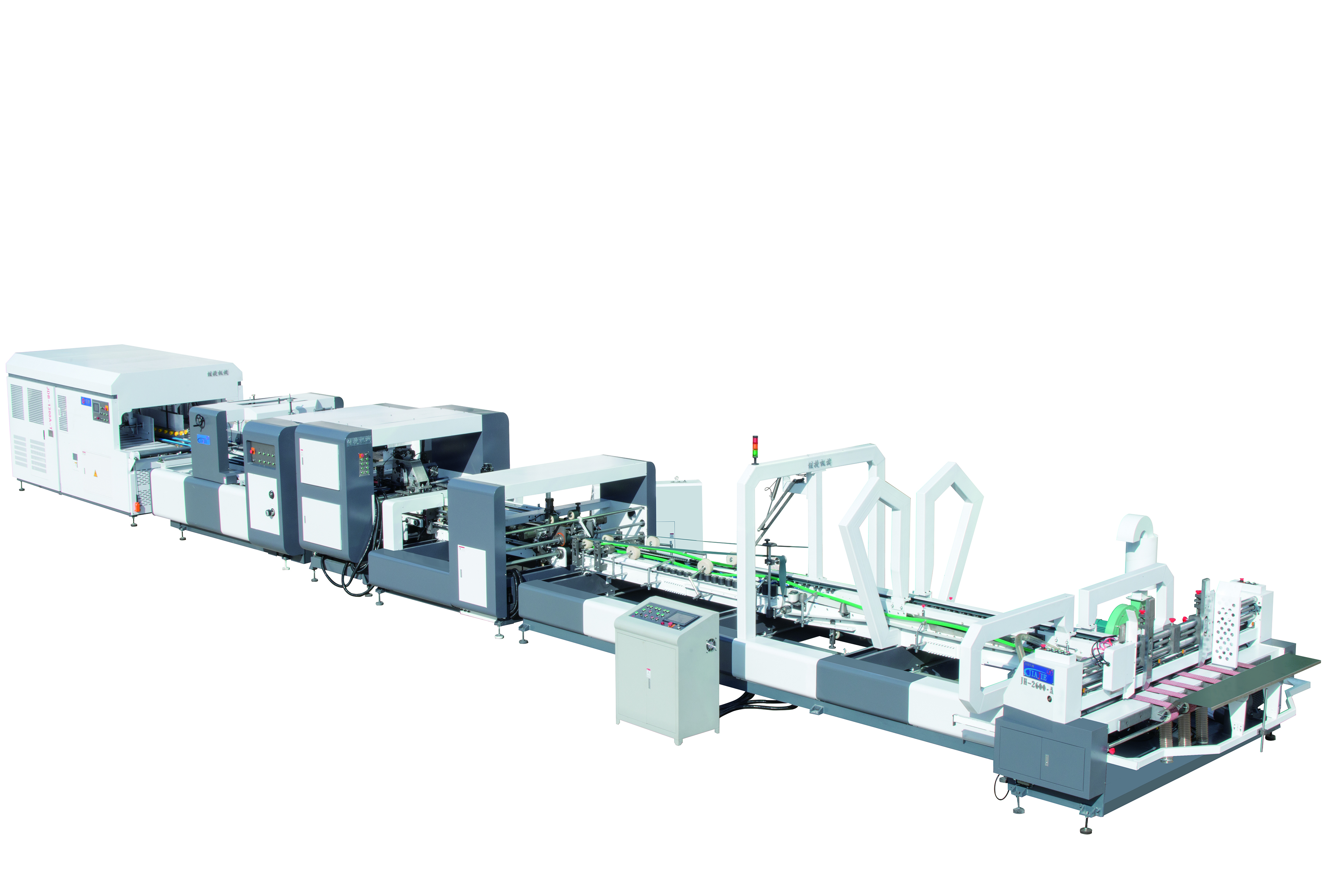 全自動(dòng)糊箱打包聯(lián)線(xiàn)圖片