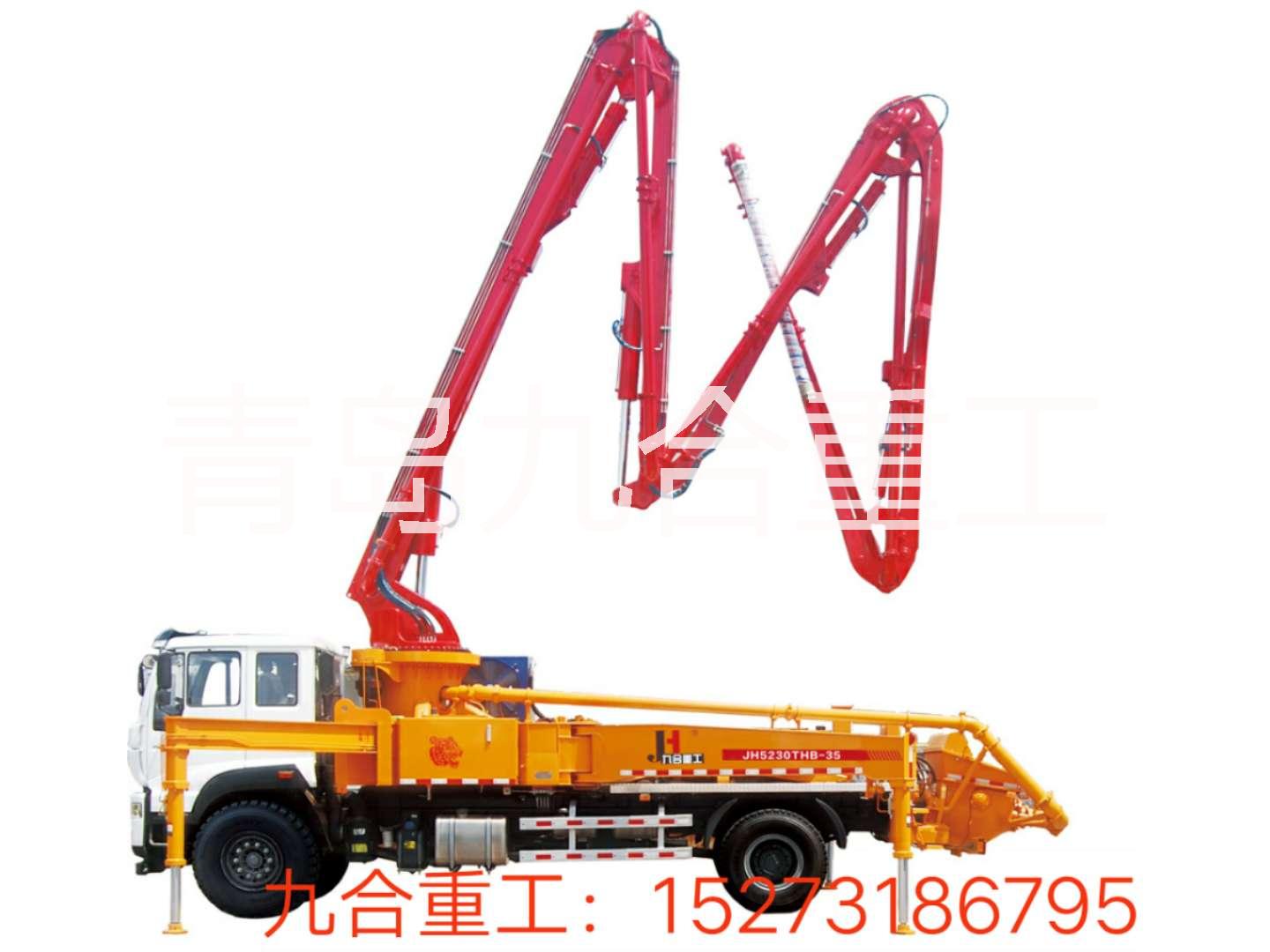 混凝土泵車圖片/混凝土泵車樣板圖 (2)