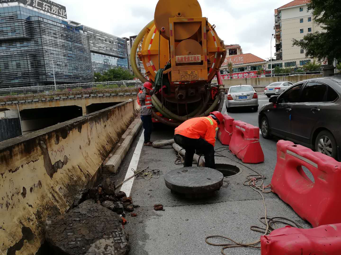 市政管道疏通清淤圖片