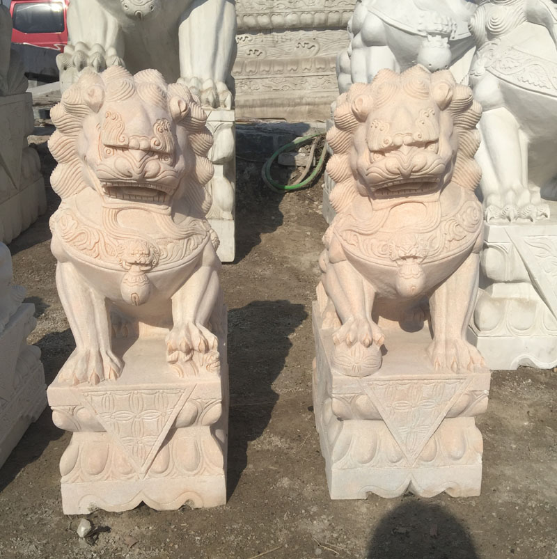 石雕精雕獅子圖片/石雕精雕獅子樣板圖 (3)