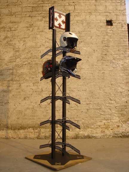 拆裝式頭盔展示架圖片/拆裝式頭盔展示架樣板圖 (1)