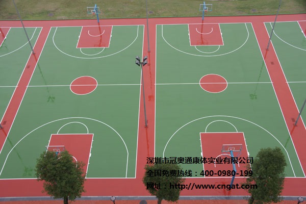 硅PU球場材料防水失敗的原因