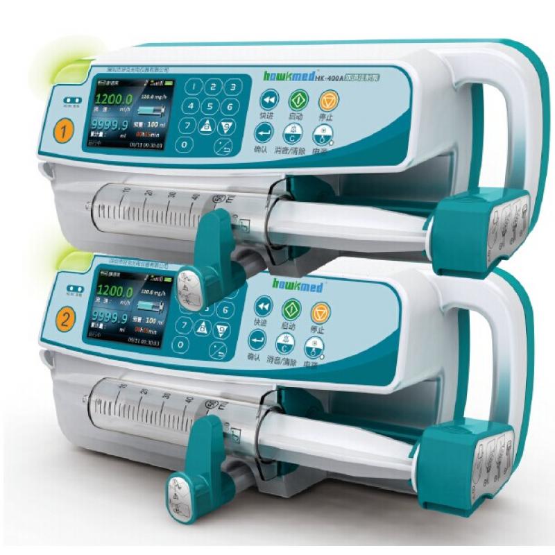 hk-400A雙通道注射泵，可持續(xù)疊加三通道，四通道輸液泵