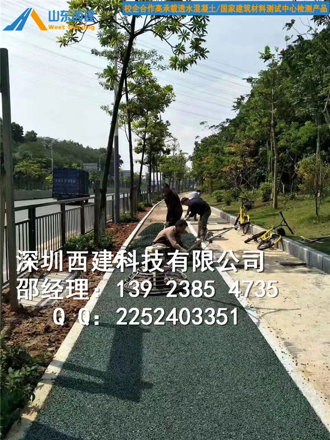 透水混凝土材料圖片/透水混凝土材料樣板圖 (3)