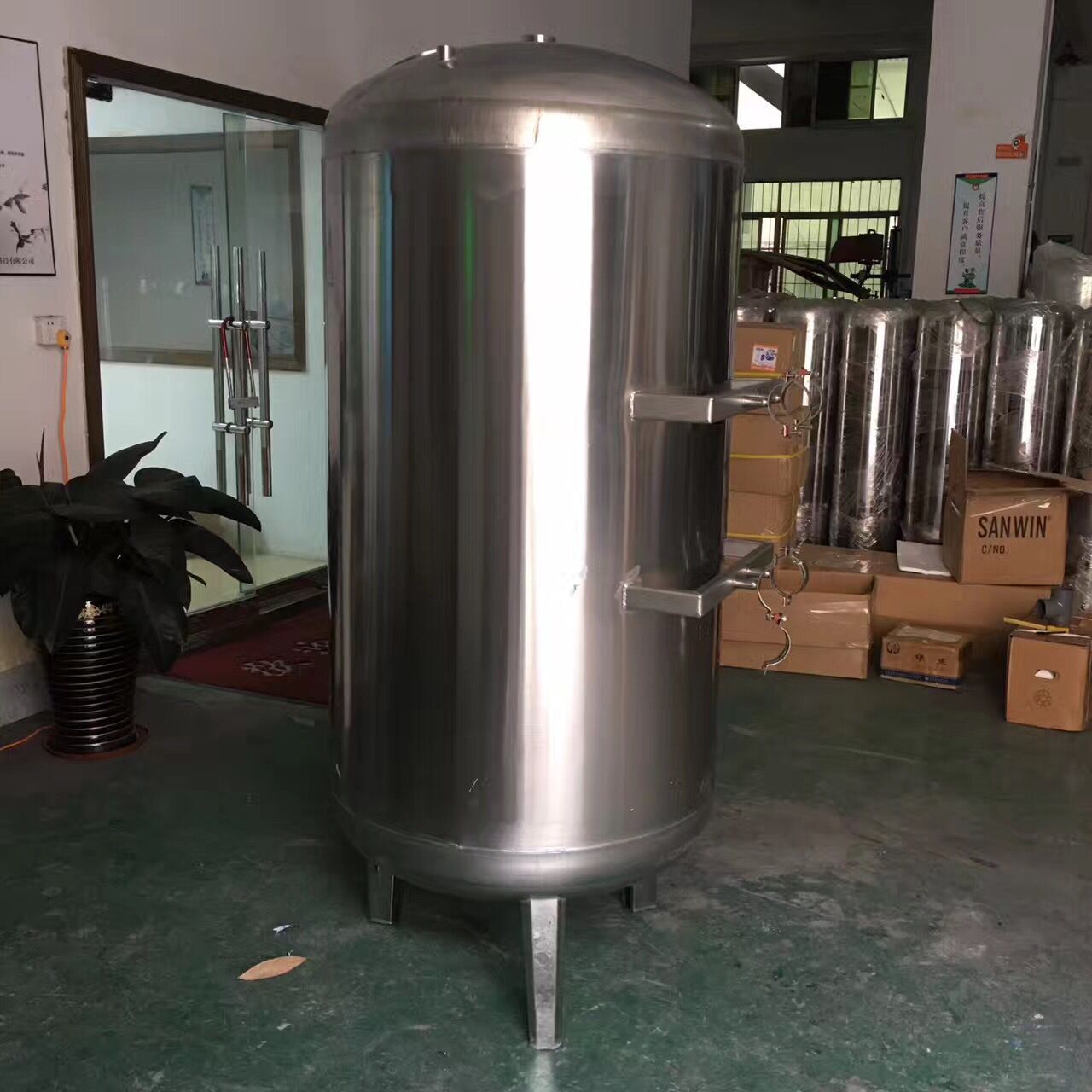 立式機(jī)械過濾器圖片/立式機(jī)械過濾器樣板圖 (2)