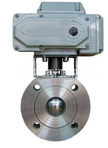 Q971F電動對夾球閥圖片/Q971F電動對夾球閥樣板圖 (4)