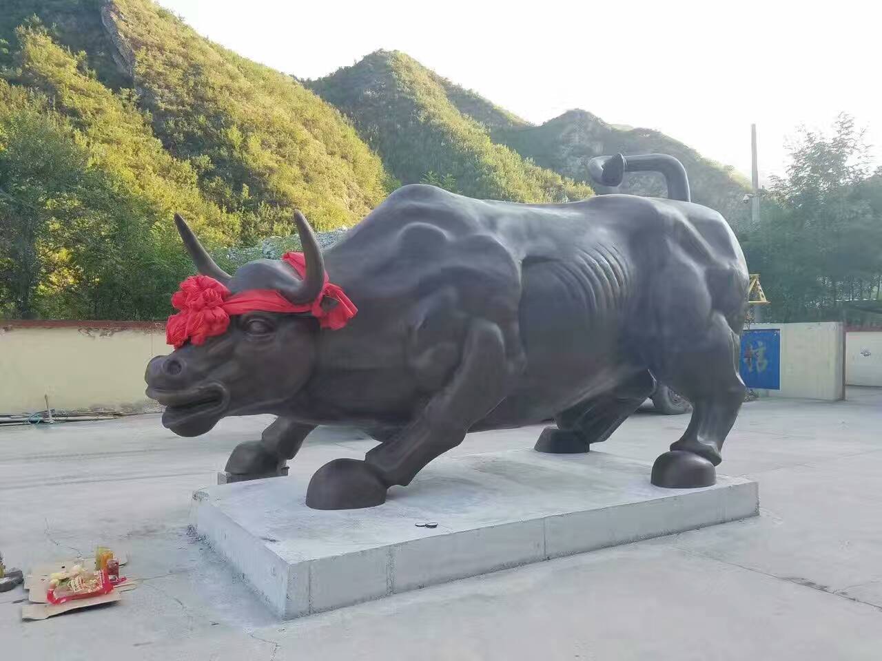 開荒牛雕塑圖片/開荒牛雕塑樣板圖 (1)