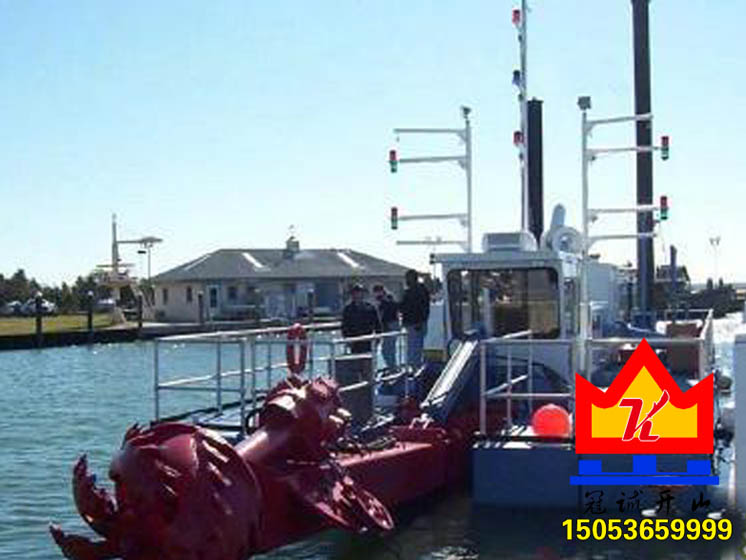 挖沙船工作方式的原理