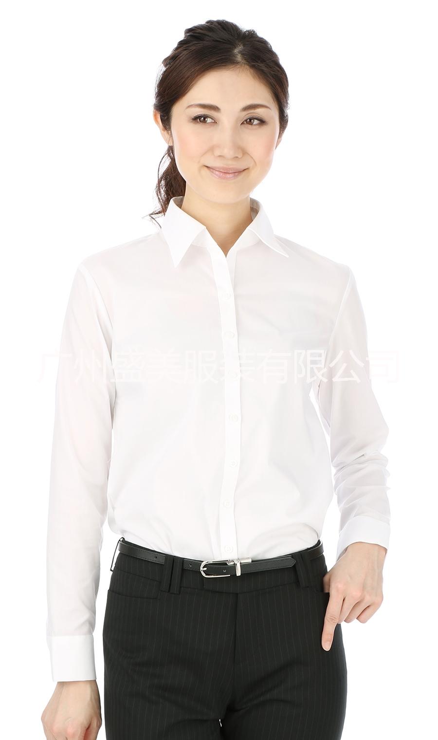 供應番禺區(qū)襯衣定制，大石長袖女襯衣訂做，定制男女襯衫，番禺襯衫加工