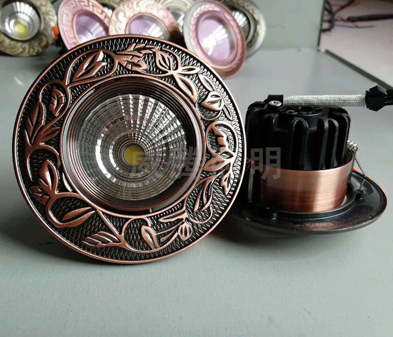 led高檔筒燈射燈暗裝家裝孔燈圖片