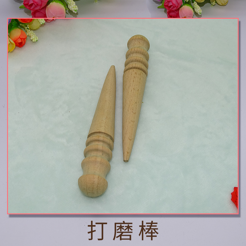 龍門朝歌木藝打磨棒定制 竹木制品 皮革拋光手工打磨棒 實(shí)木棒