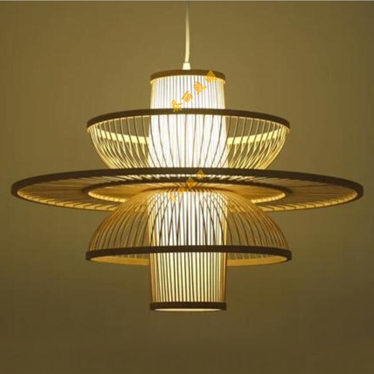 羊皮酒店工程燈歐式客廳竹藝吊燈圖片/羊皮酒店工程燈歐式客廳竹藝吊燈樣板圖 (1)