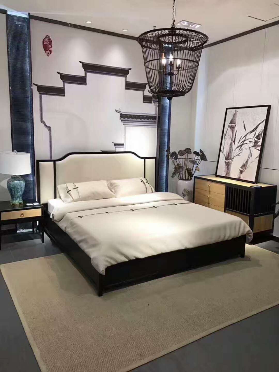 中式臥室圖片/中式臥室樣板圖 (1)