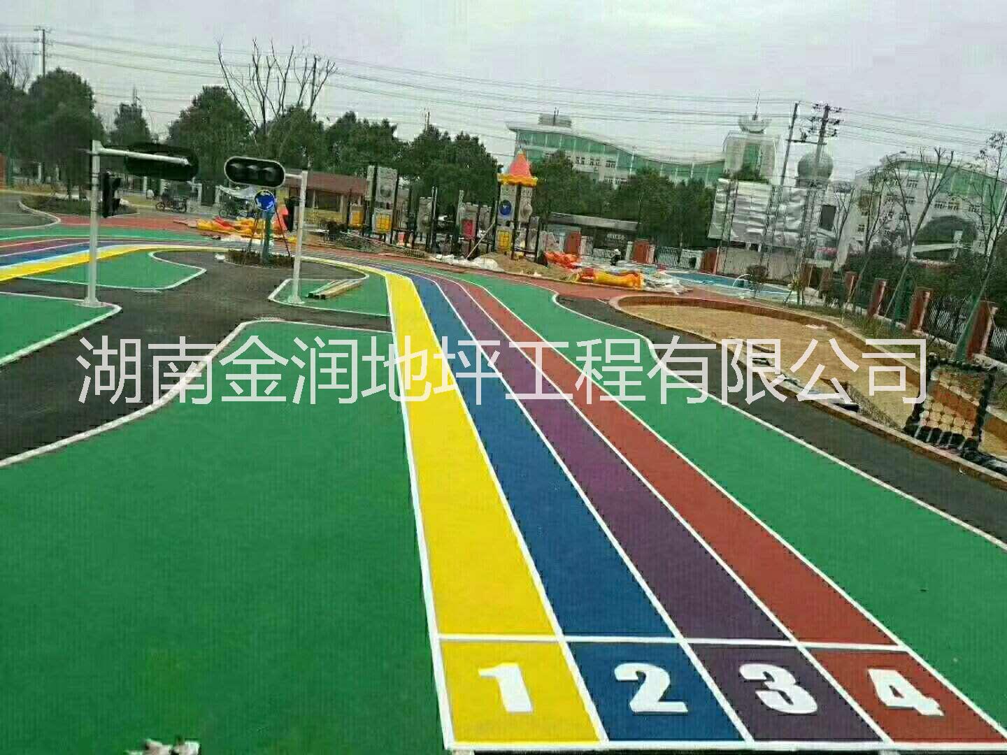 湘潭塑膠跑道圖片/湘潭塑膠跑道樣板圖 (1)