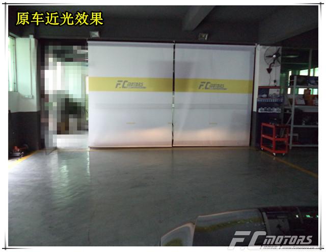 鋒程車改-東莞南城大眾邁騰 大燈升級進(jìn)口海拉五雙光透鏡