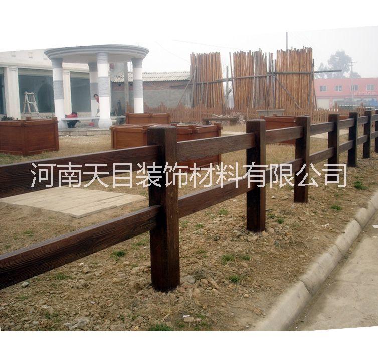 水泥仿木護(hù)欄圖片/水泥仿木護(hù)欄樣板圖 (4)