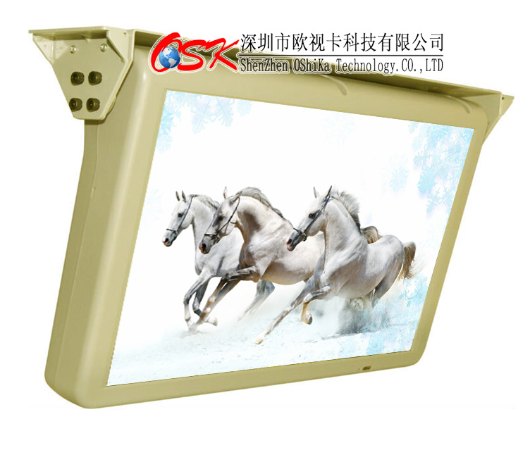 22寸電動(dòng)自動(dòng)翻折車載顯示器圖片/22寸電動(dòng)自動(dòng)翻折車載顯示器樣板圖 (1)