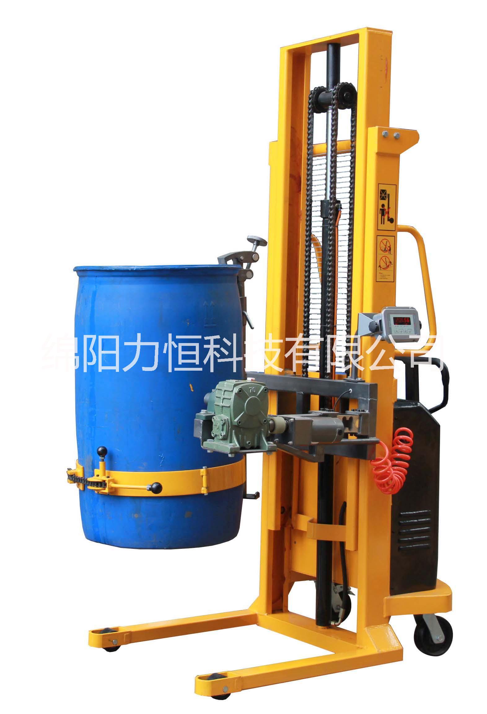 油桶裝卸車搬運車 自動翻轉(zhuǎn)升高車圖片