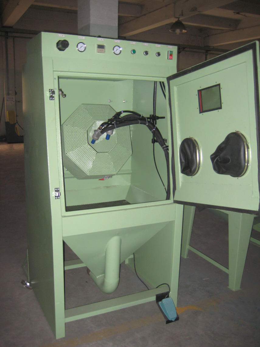 滾筒式噴砂機(jī)圖片/滾筒式噴砂機(jī)樣板圖 (2)