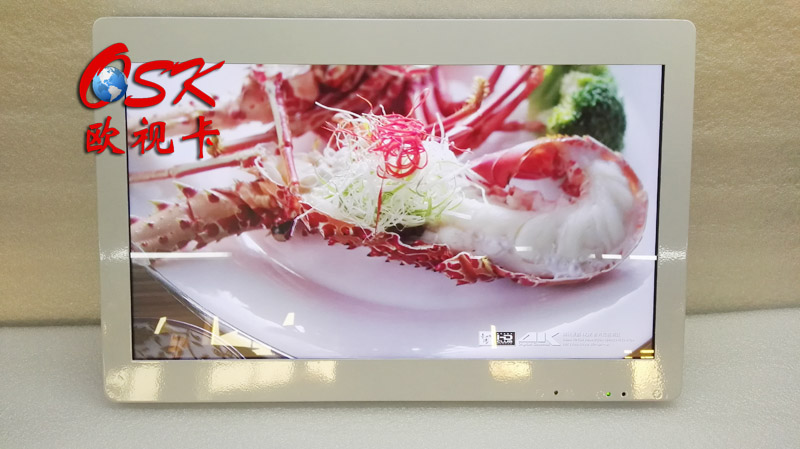 歐視卡24寸背掛車載廣告播放機(jī) 客車電視自動調(diào)節(jié)亮度