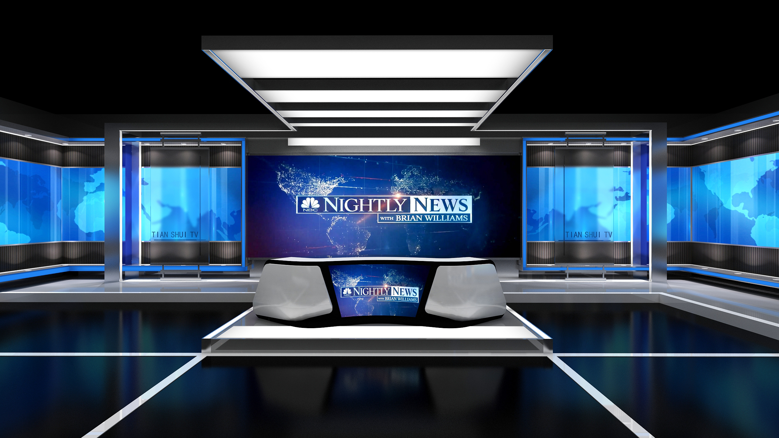 演播室燈光圖片/演播室燈光樣板圖 (2)