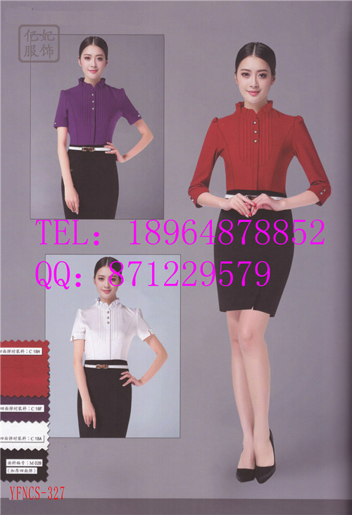 營(yíng)業(yè)員工作服圖片/營(yíng)業(yè)員工作服樣板圖 (3)