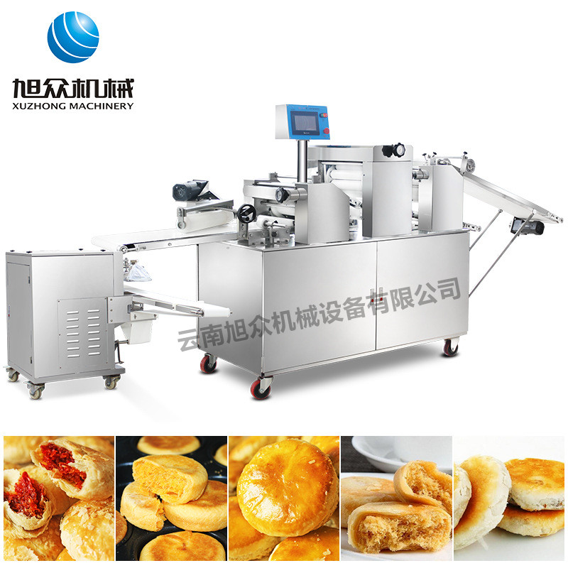 新款酥餅機(jī) 信陽(yáng)全自動(dòng)酥餅機(jī) 云南鮮花餅機(jī) 酥餅機(jī)多少錢一臺(tái)