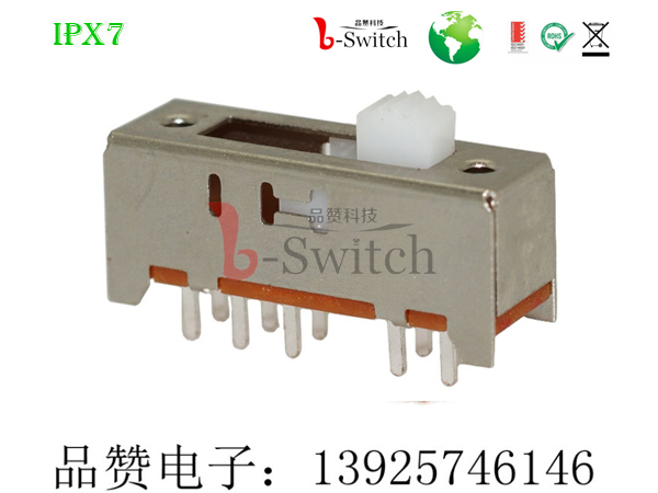 品贊直銷 撥動開關SS-22J04-G 立式直柄8腳兩檔