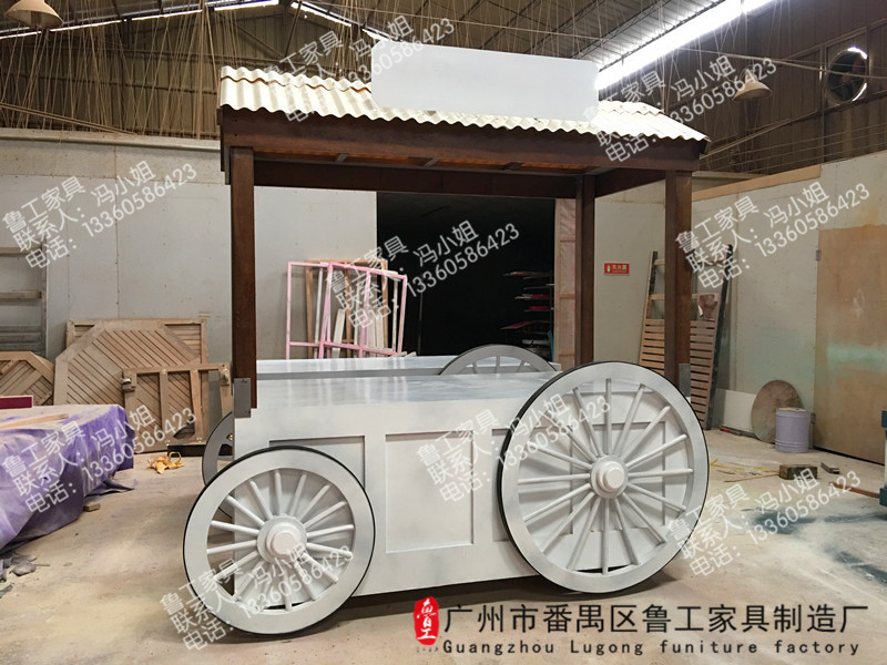 戶外缽仔糕售貨車超市缽仔糕車圖片