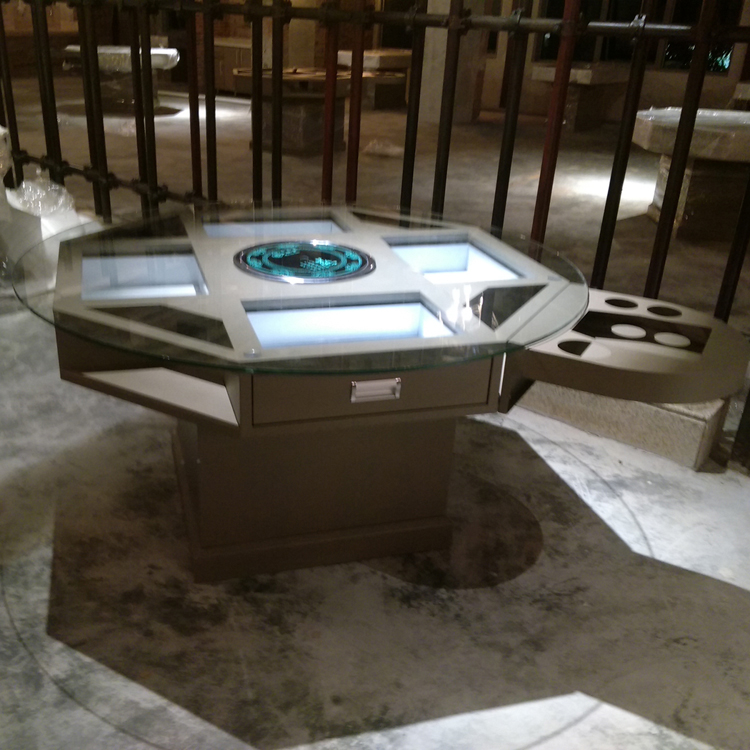 帶抽屜餐桌圖片/帶抽屜餐桌樣板圖 (2)