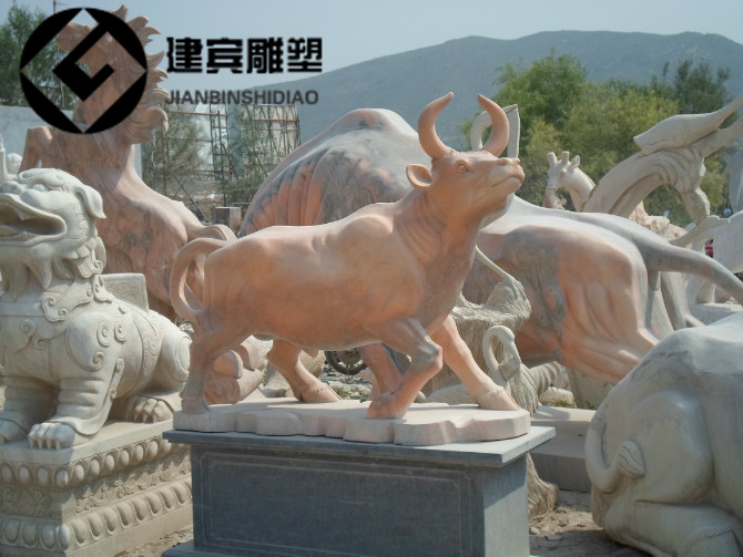石牛雕刻圖片/石牛雕刻樣板圖 (2)