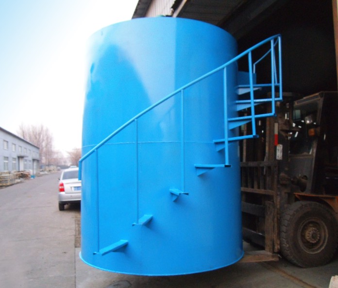 圓型溶氣氣浮機(jī) 高效絮凝沉淀氣浮圖片