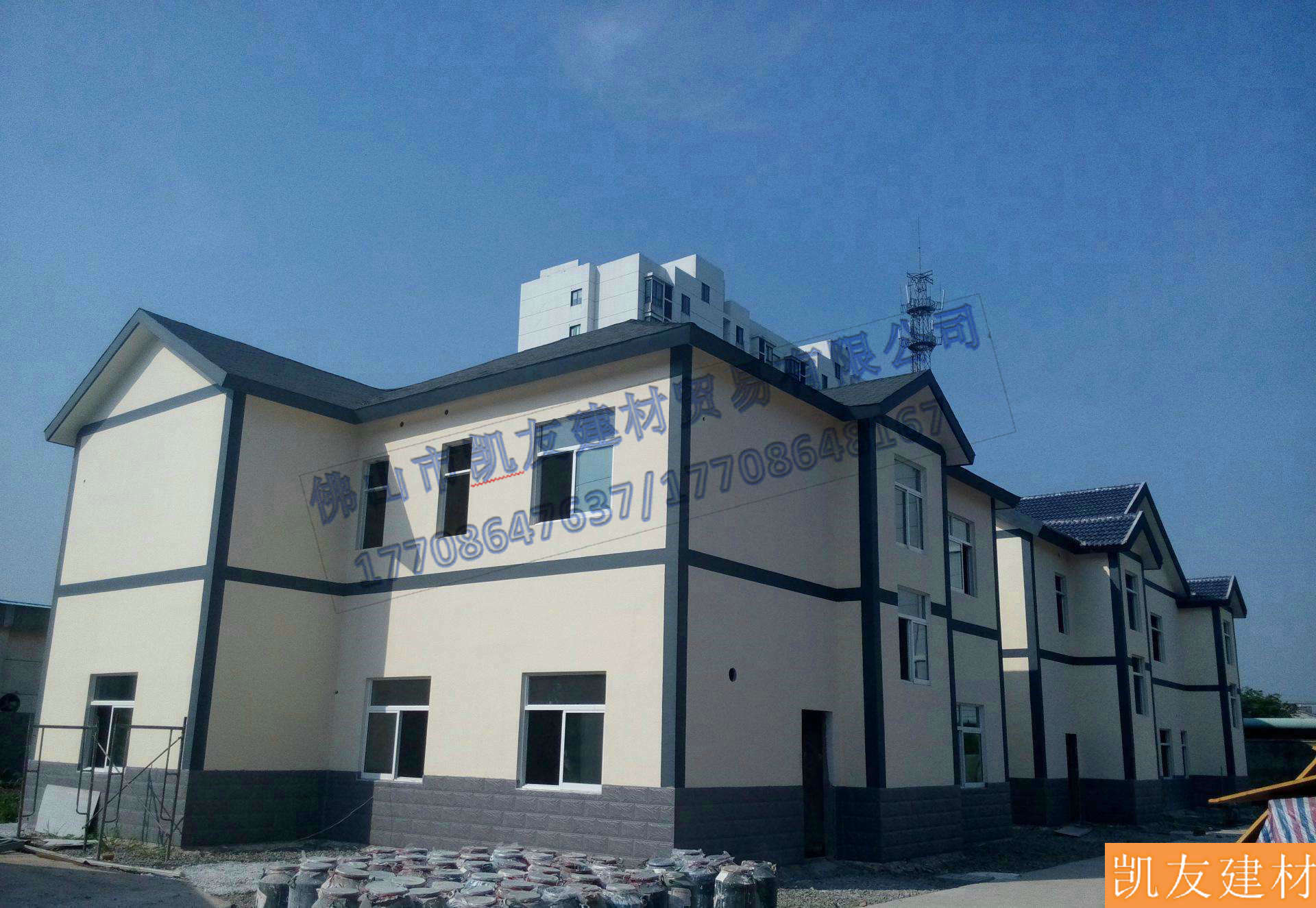 輕鋼別墅設(shè)計建造-佛山凱友建材圖片