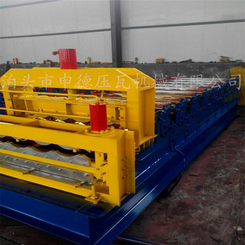 琉璃瓦壓瓦機圖片