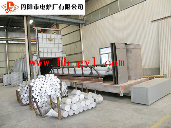 臺車式鋁桿退火爐圖片