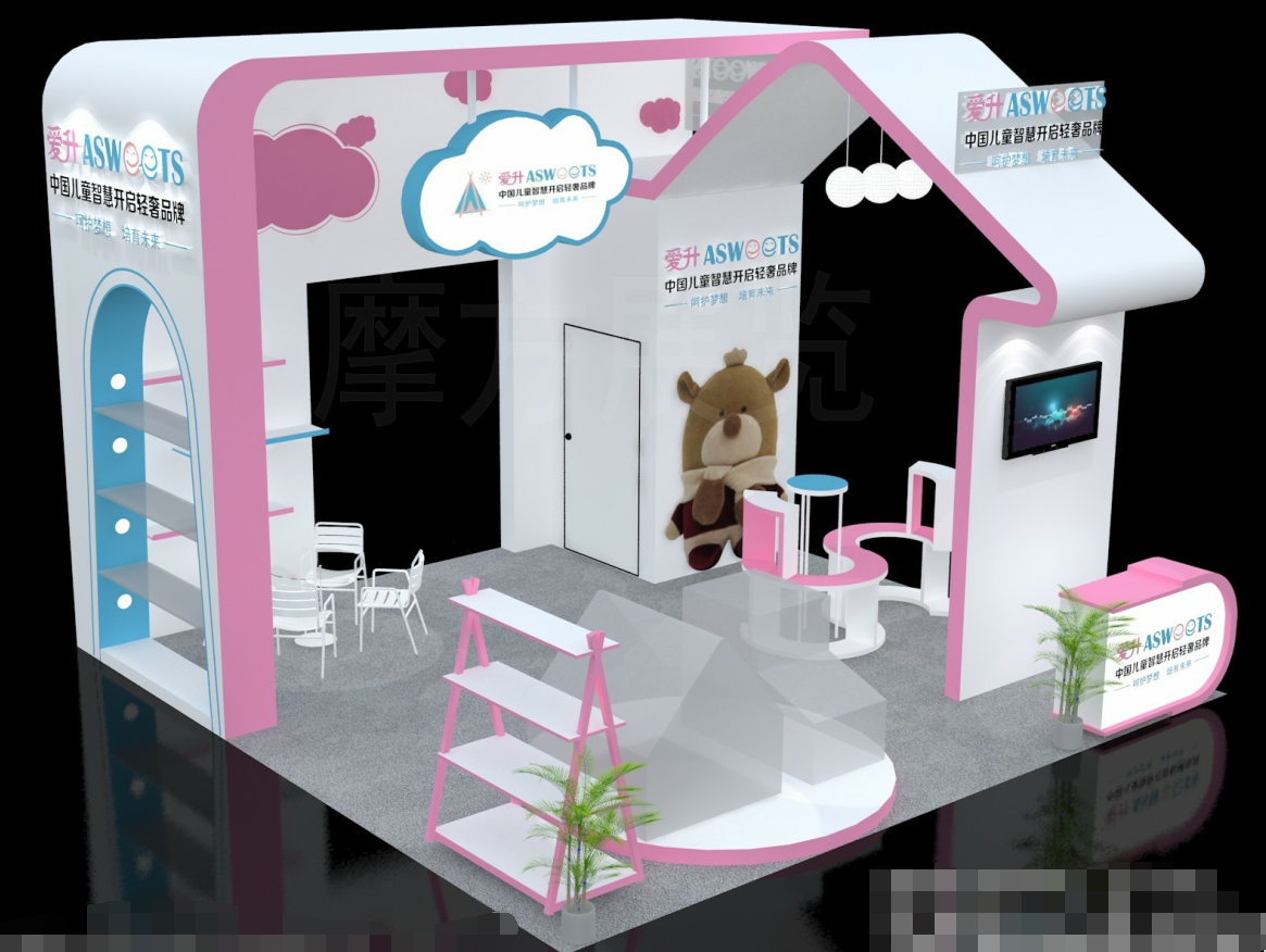 特裝展臺設(shè)計圖片/特裝展臺設(shè)計樣板圖 (1)