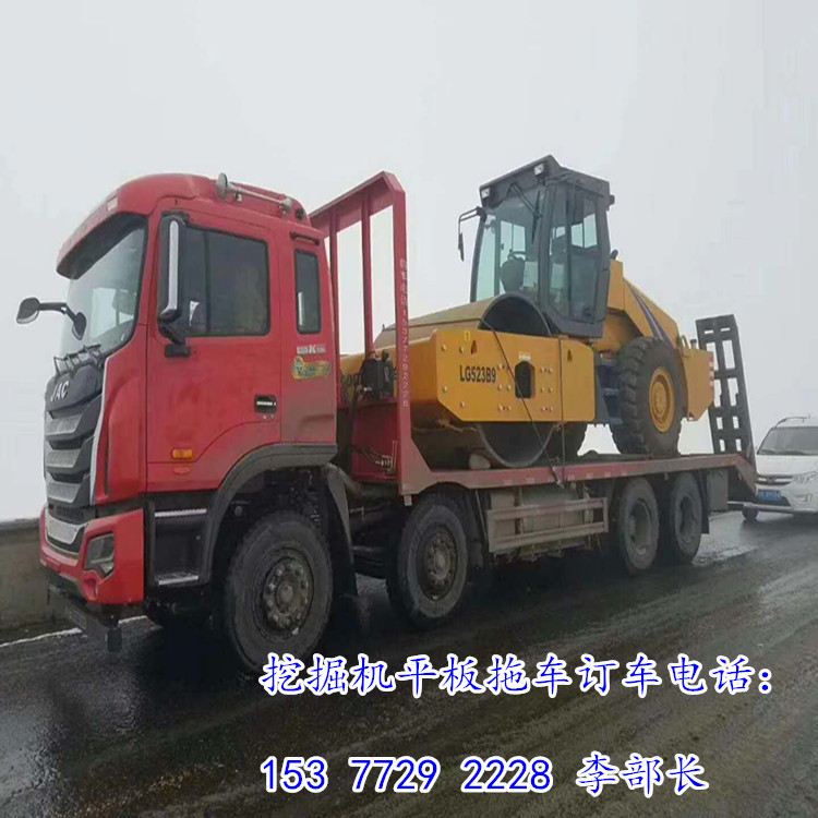 挖機(jī)拖車圖片/挖機(jī)拖車樣板圖 (3)