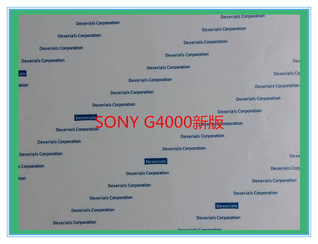 SONY G4000双面胶带图片