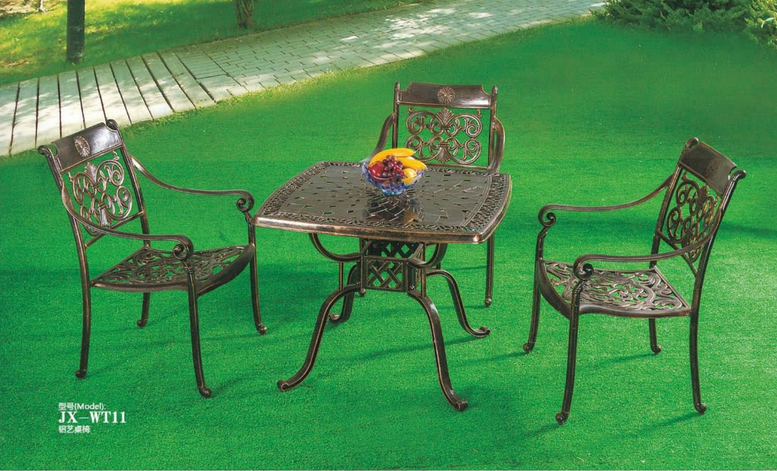 鑄鋁休閑桌椅圖片/鑄鋁休閑桌椅樣板圖 (2)