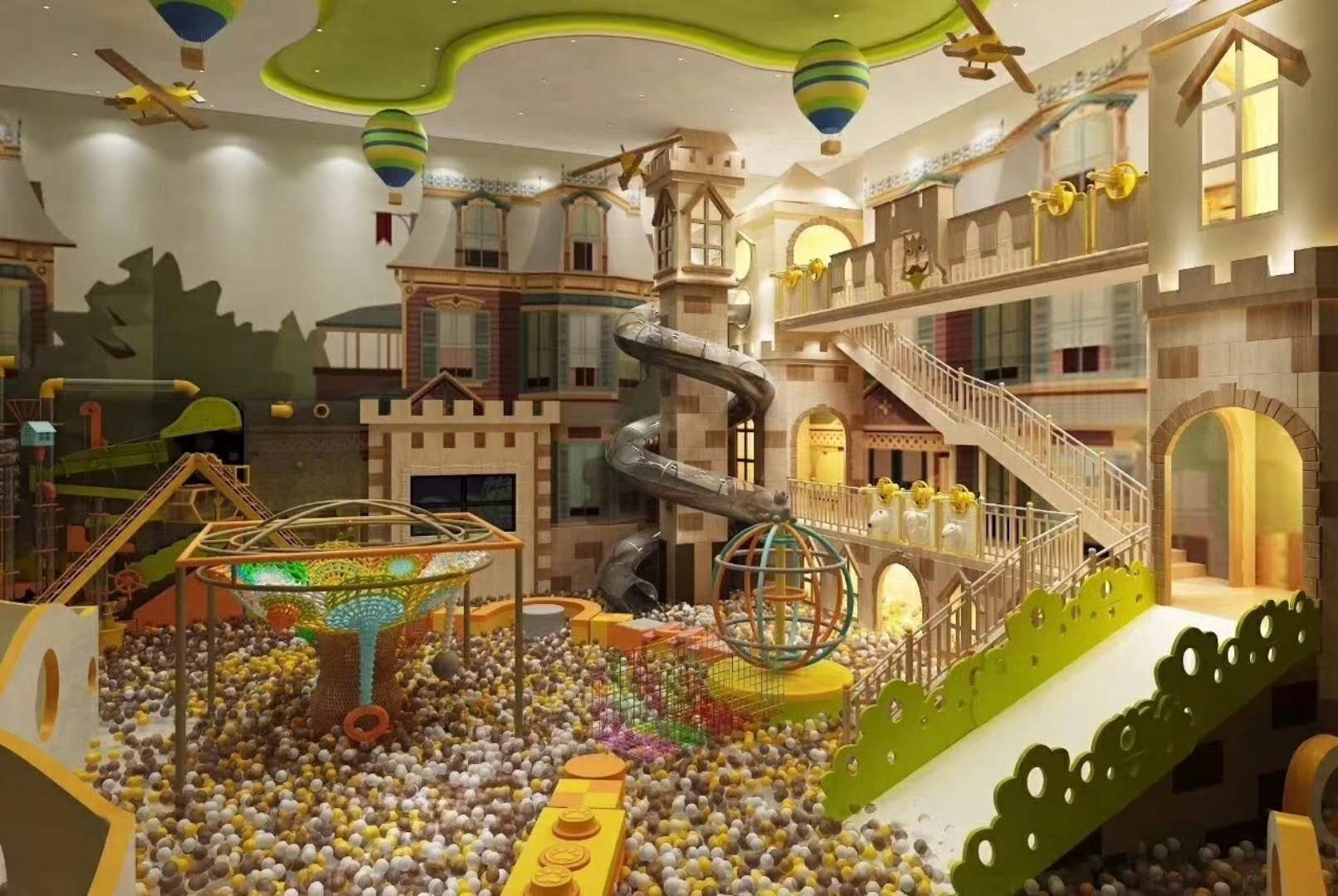 淘氣堡株洲淘氣堡廠家圖片