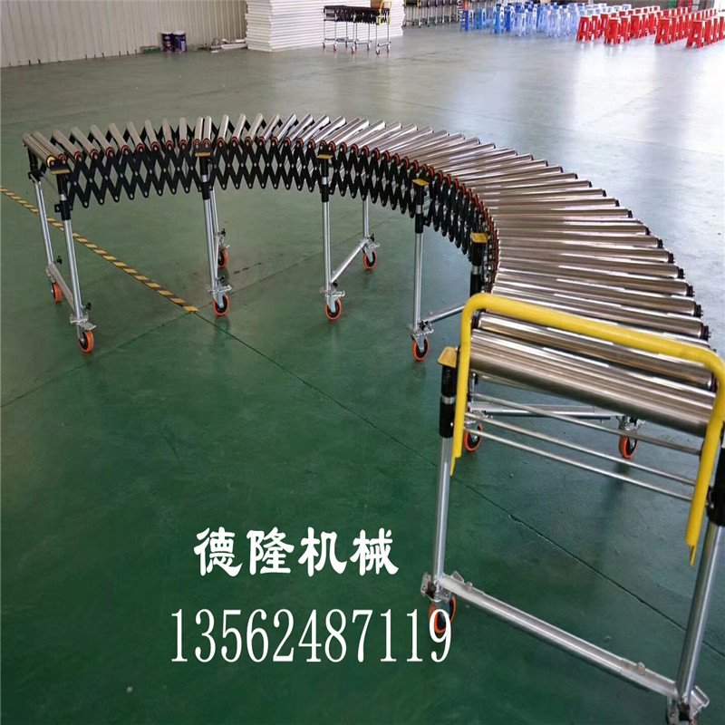 伸縮滾筒輸送機(jī)動力伸縮滾筒線圖片/伸縮滾筒輸送機(jī)動力伸縮滾筒線樣板圖 (4)