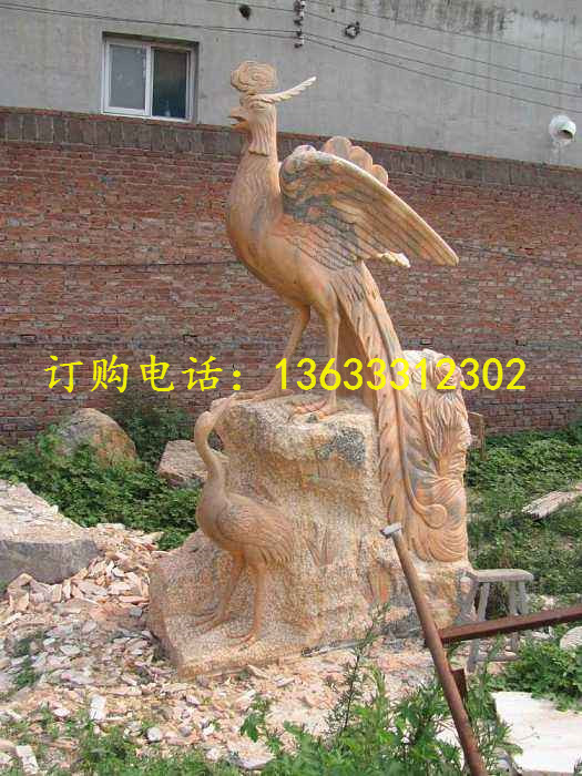 鳳凰雕塑圖片/鳳凰雕塑樣板圖 (4)